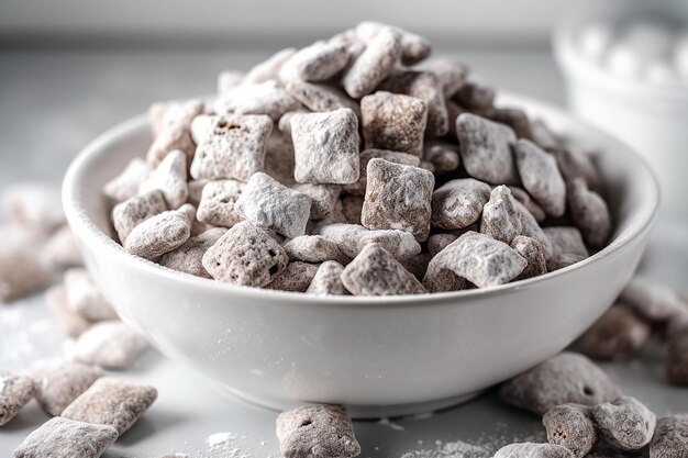 Foto irresistibile tentazione amichetti fangosi ricoperti di cioccolato con vortice di ghiaccio