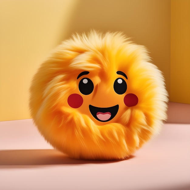 Irresistibly Cute Fluffy Emoji Heartwarming Fluffy Charming Emoji Happy amp Playful Emojic Reaction