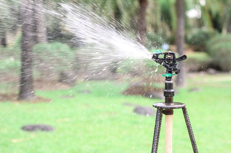 Photo 農業用植物に水を供給する機能の灌漑システム