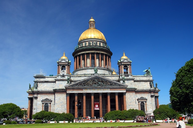 Isaakiy cathedral in Saintpetersburg