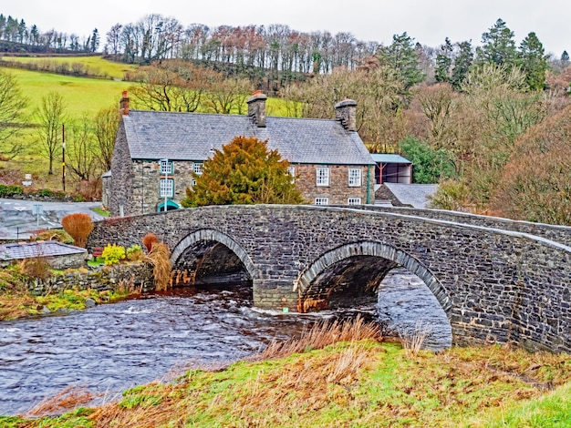 Isbyty Ifan Bridge over River Conway