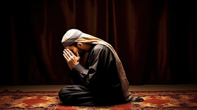 Photo islam muslim praying