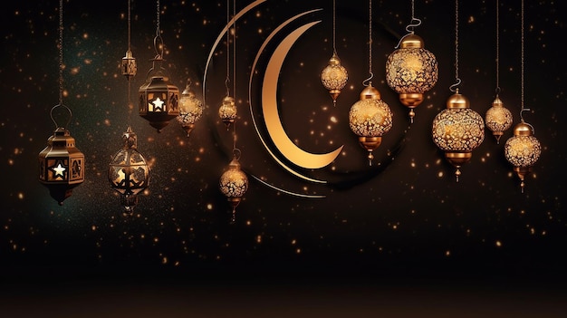 Islamic Arabic Luxury Ramadan Kareem Eid Mubarak Sale Banner