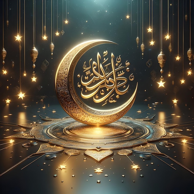 ラマダンのためのイスラム美術の壁紙