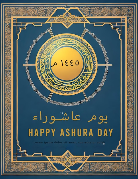 Islamic Ashura day poster