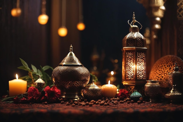 이드 축하에 적합한 이슬람 배경 Fitr Adha Muharram Ramadan