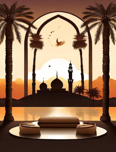 Photo islamic background