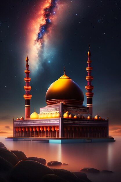 Islamic and Eid al Adha Background Photo