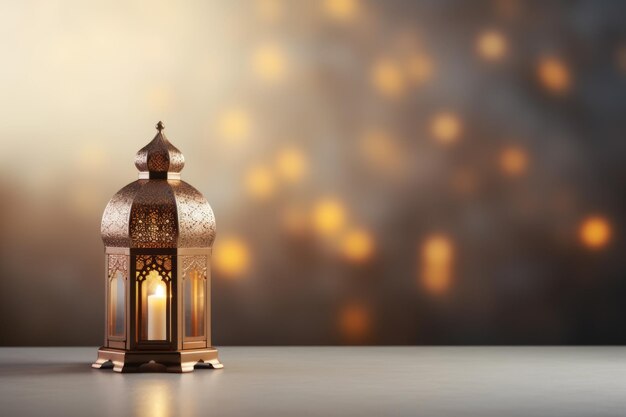 islamic eid al adha lantern Animated Gif Style 3D