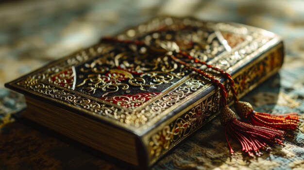 Photo islamic holy book quran