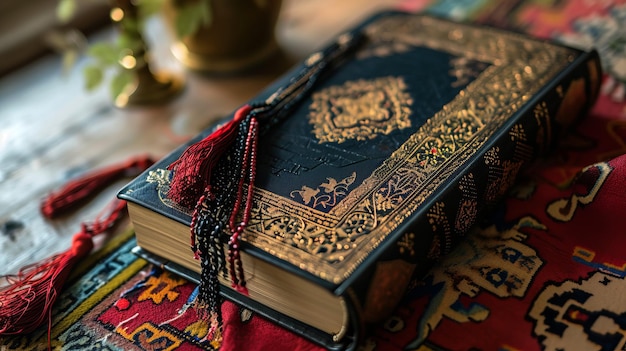 Photo islamic holy book quran