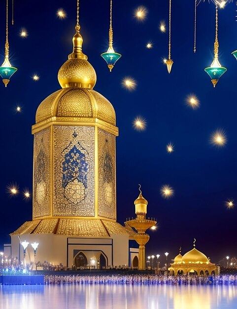 Foto immagine della lampada islamica