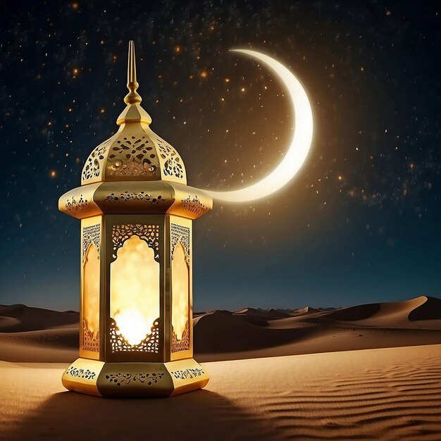 islamic lantern ramadan background