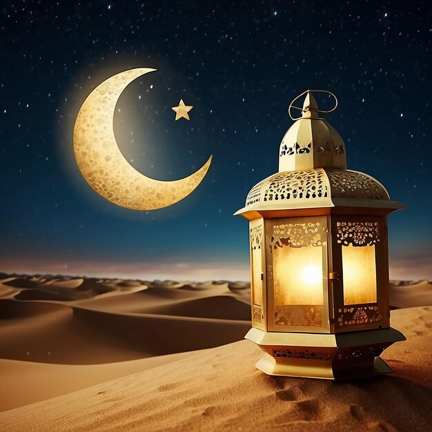 islamic lantern ramadan background