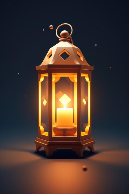 Photo islamic lantern