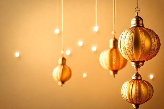 Islamic lanterns and backgrounds for ramadan occasions and international holidays in diyala