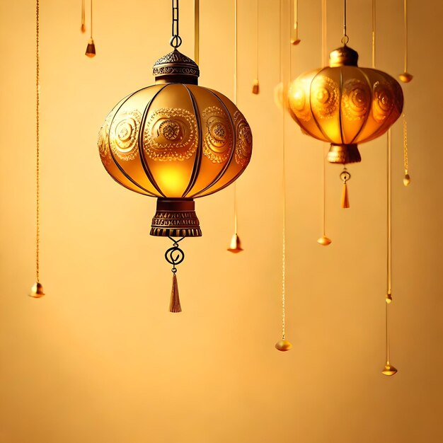 Islamic lanterns and backgrounds for ramadan occasions and international holidays in diyala