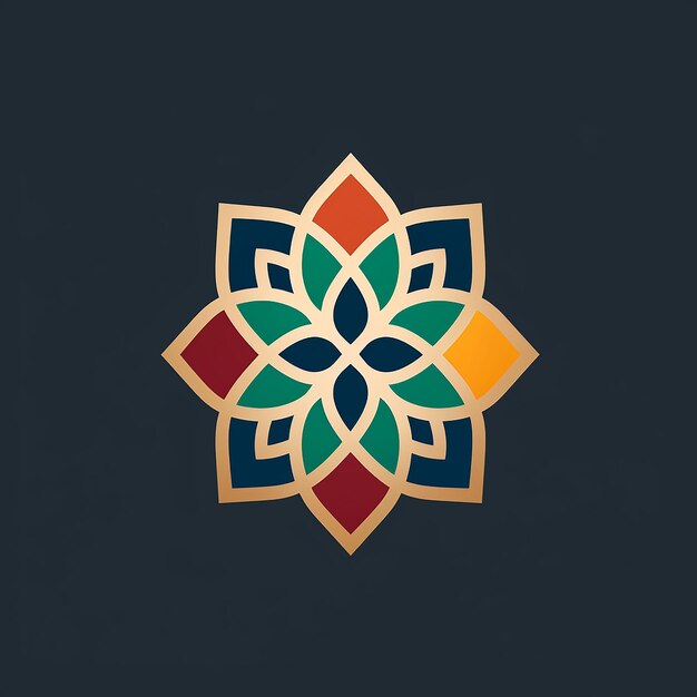 Islamic logo simple vector