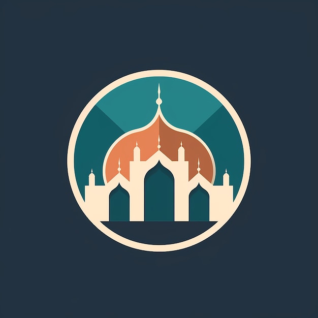 Islamic logo simple vector