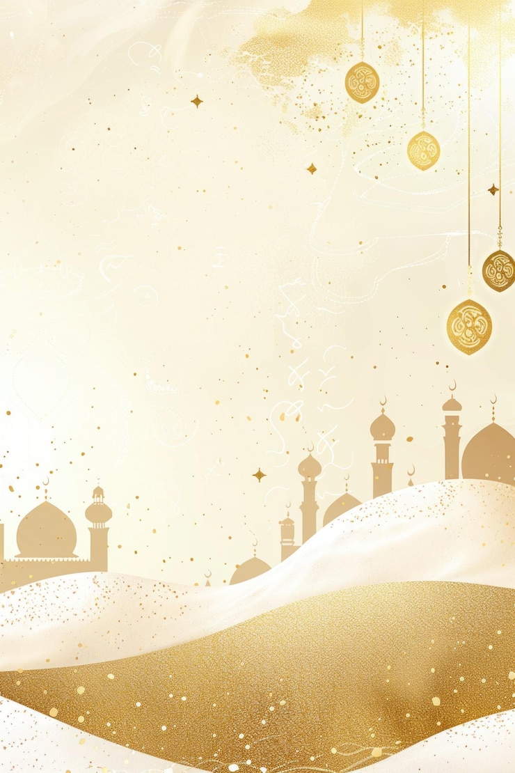 Photo islamic new year greeting celebration background