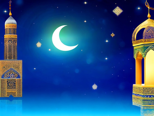 Islamic ramadan background text ramadan