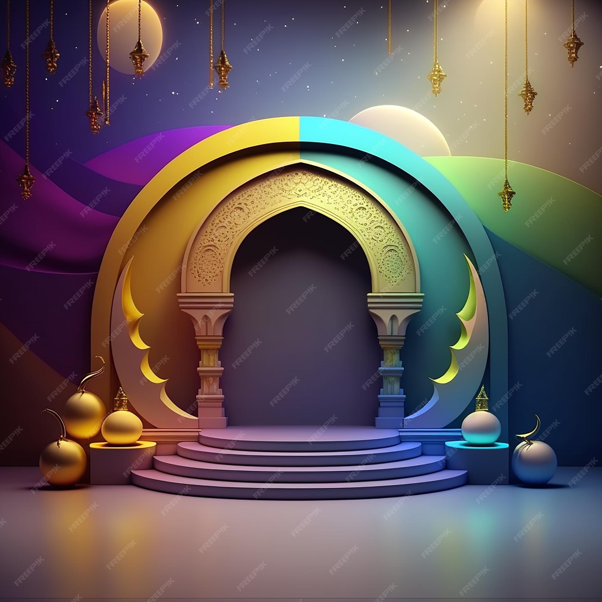 ramadan studio background