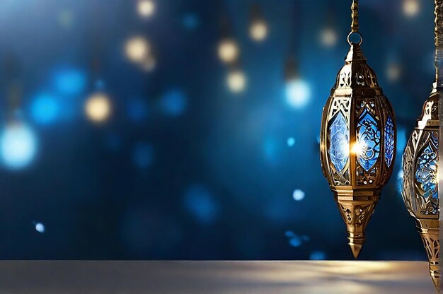 Islamic style Background design for ramadan celebration