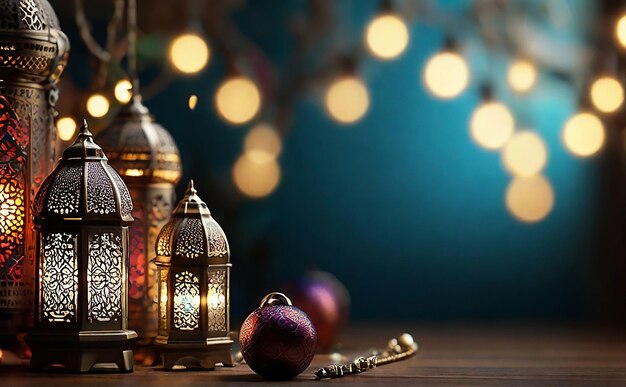Исламский стиль Фонный дизайн для празднования Рамадана