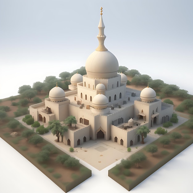 Islamic style buildings