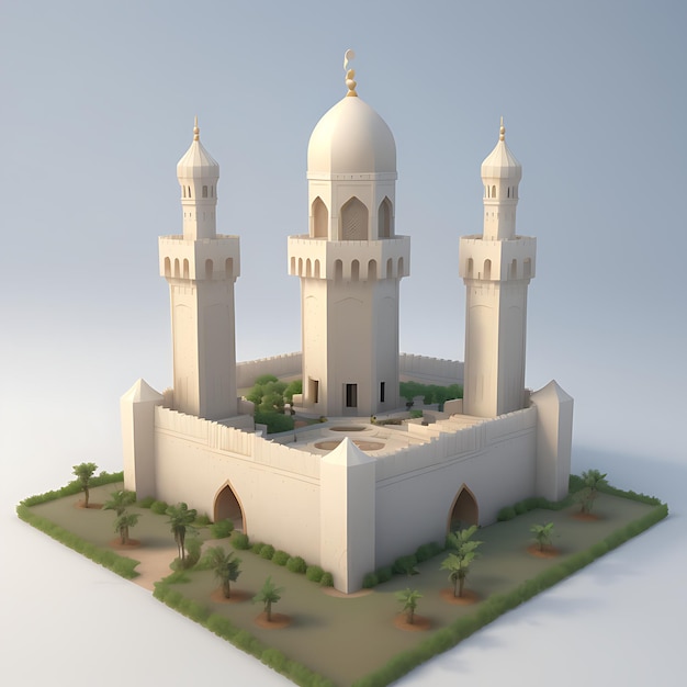 Islamic style buildings