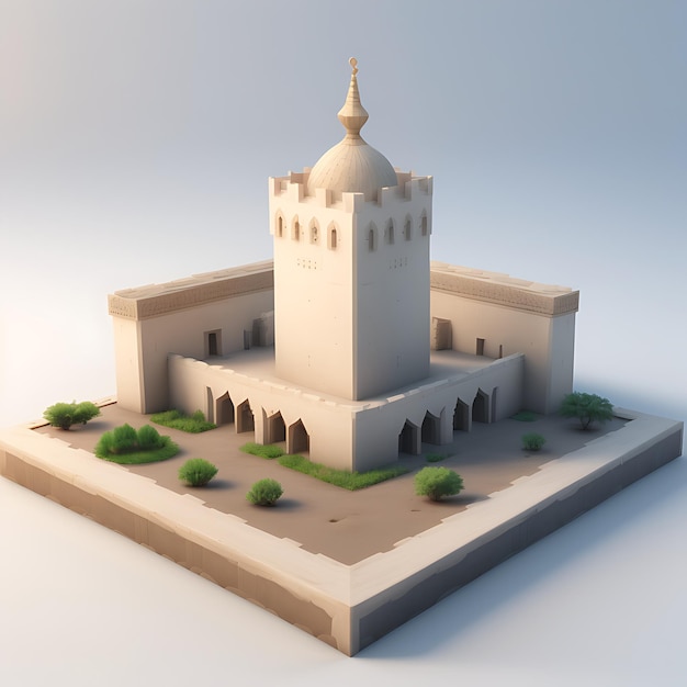 Islamic style buildings