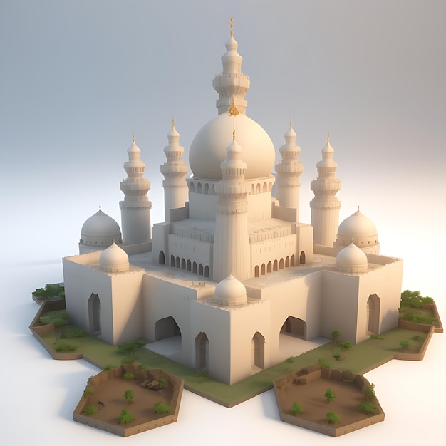 Islamic style buildings