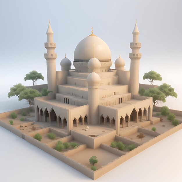 Islamic style buildings