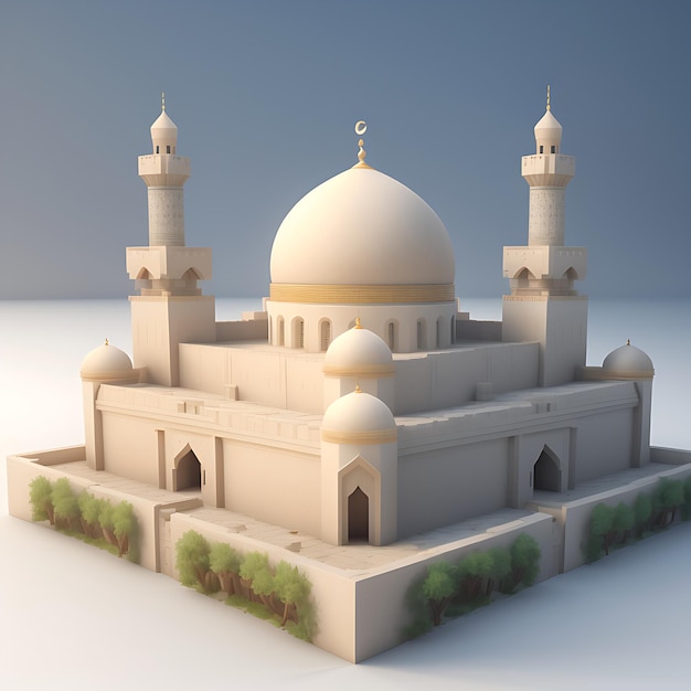 Islamic style buildings