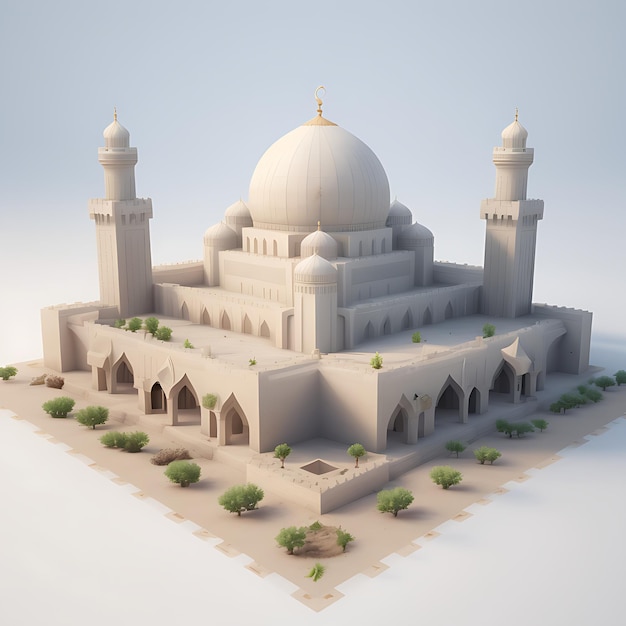 Islamic style buildings