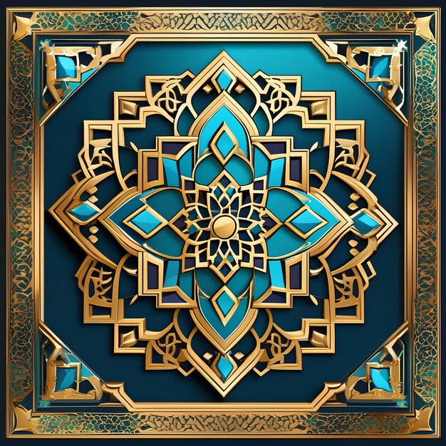 Islamic style frame