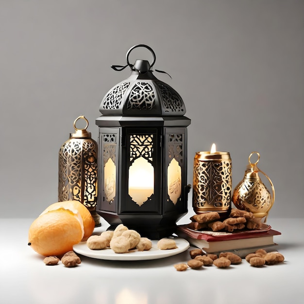 Islamic Style lantern Design For amadan celebration wit