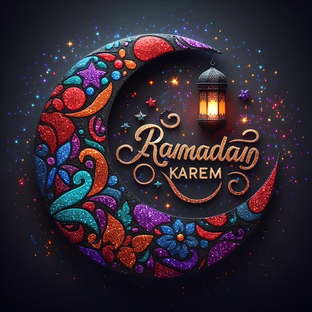 Islamitische kunst behang voor de Ramadan