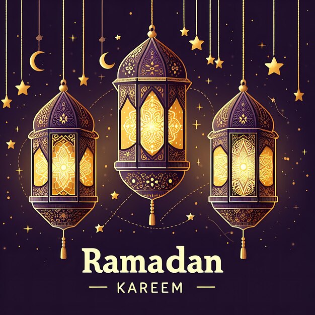 Foto islamitische ramadan kareem achtergrond