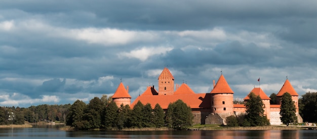 Island  castle in  Trakai,  Lithuania