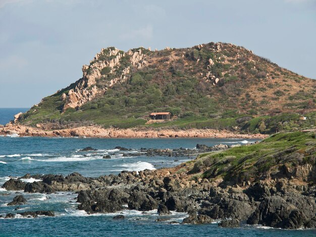 Foto l'isola di corsica