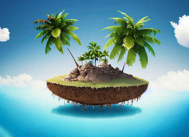 Island floating