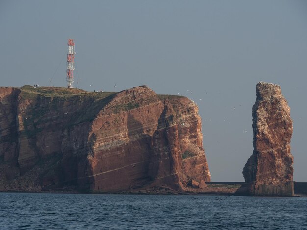 the island of Helgoland