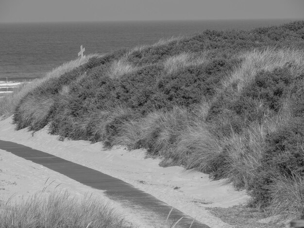 the island of Juist in the german north sea