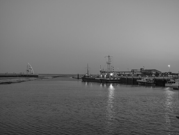 the island of Juist in the german north sea