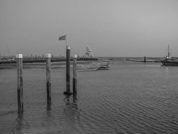 the island of Juist in the german north sea