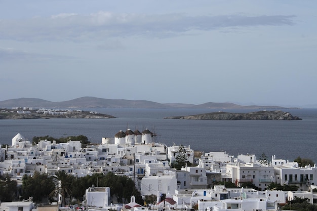 Photo island of mykonos greece