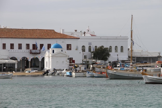 Photo island of mykonos greece