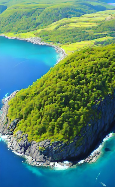 Photo island of norway