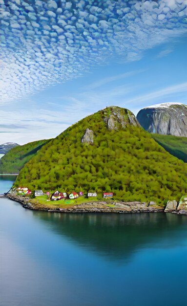 Photo island of norway